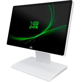 10Pos Monitor TPV Táctil TS-16HVB 16" / 15.6 Pulgadas Full HD 1920x1080, Panel Capacitivo 10 Puntos, Blanco
